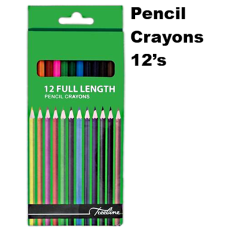 Treeline Pencil Crayons 12's long